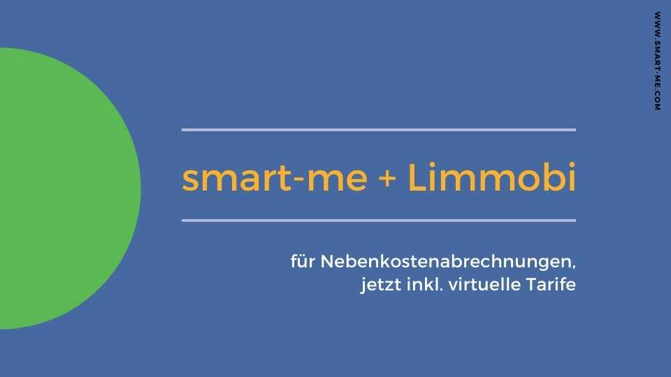Nebenkostenabrechnung erstellen mit LIMMOBI und smart-me