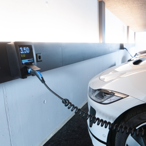 Pico E-Ladestation und Multilevel Lastmanagement im Einsatz